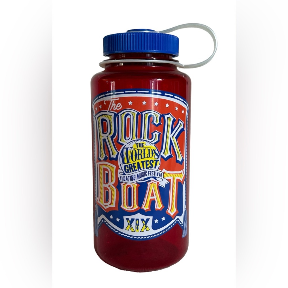 The Rock Boat XIX Merchandise Nalgene 33 oz. Wide Mouth Water Bottle Lidded